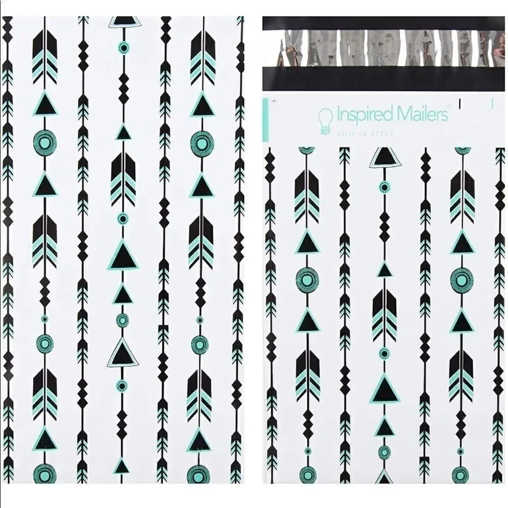 Poly Mailers MIX BOHo 6x9 10x13 35pcs 35stickers